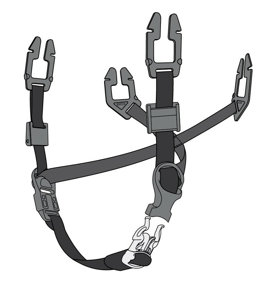 MSA V-Gard Universal 4-punkts Hakband
