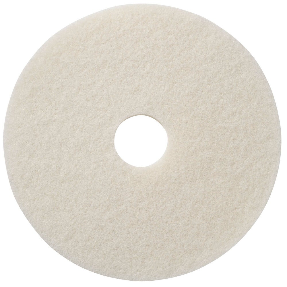 Glenta Power Pad Scrubbing Golvvårdsrondell Vit