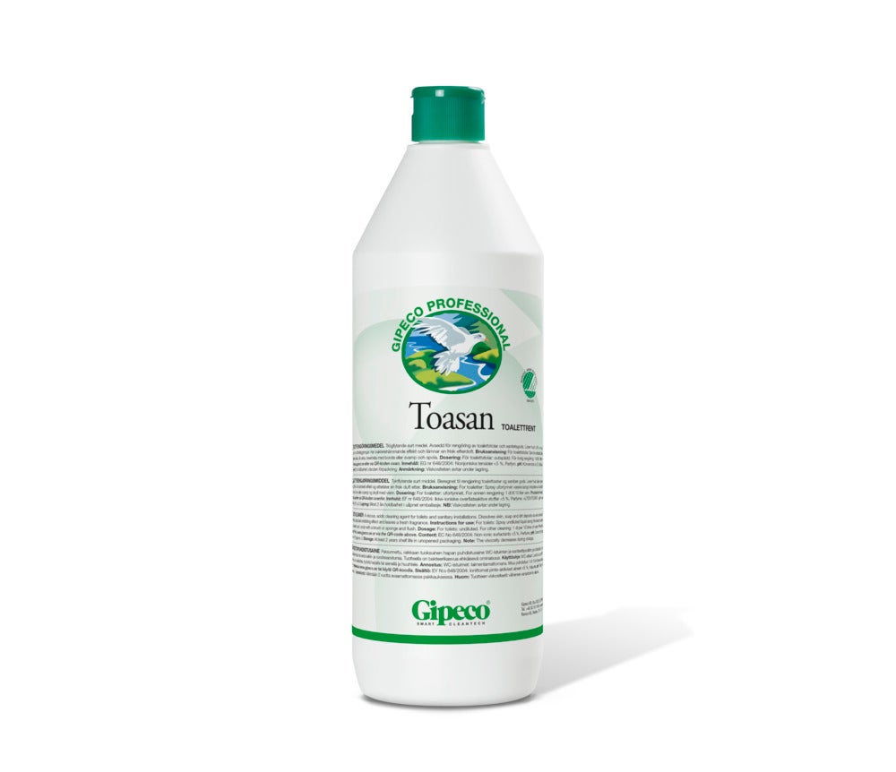 Gipeco Toasan Sanitetsrengöringsmedel