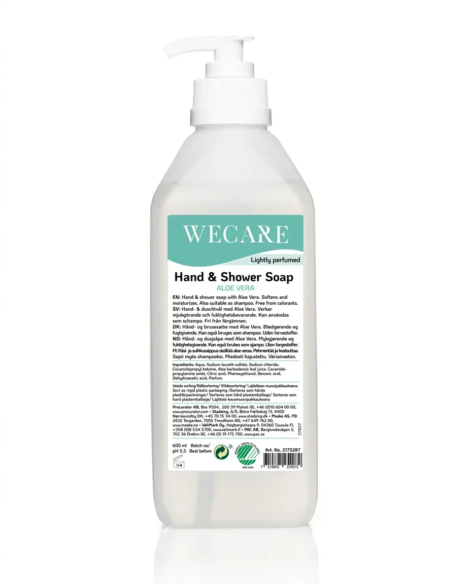 WeCare Hand- & Duschtvål Aloe Vera