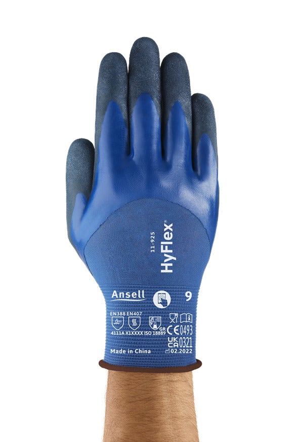 HyFlex 11-925 Skyddshandske Nitrilbelagd