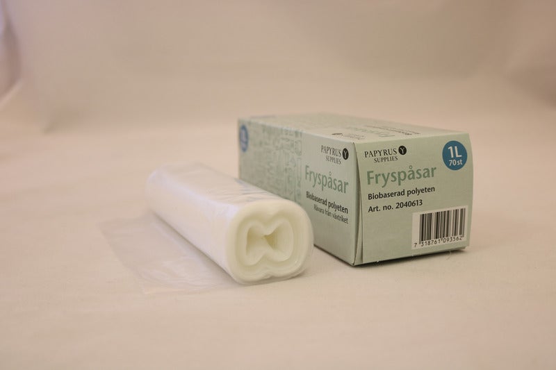 Fryspåse biobaserad polyeten i kapsel