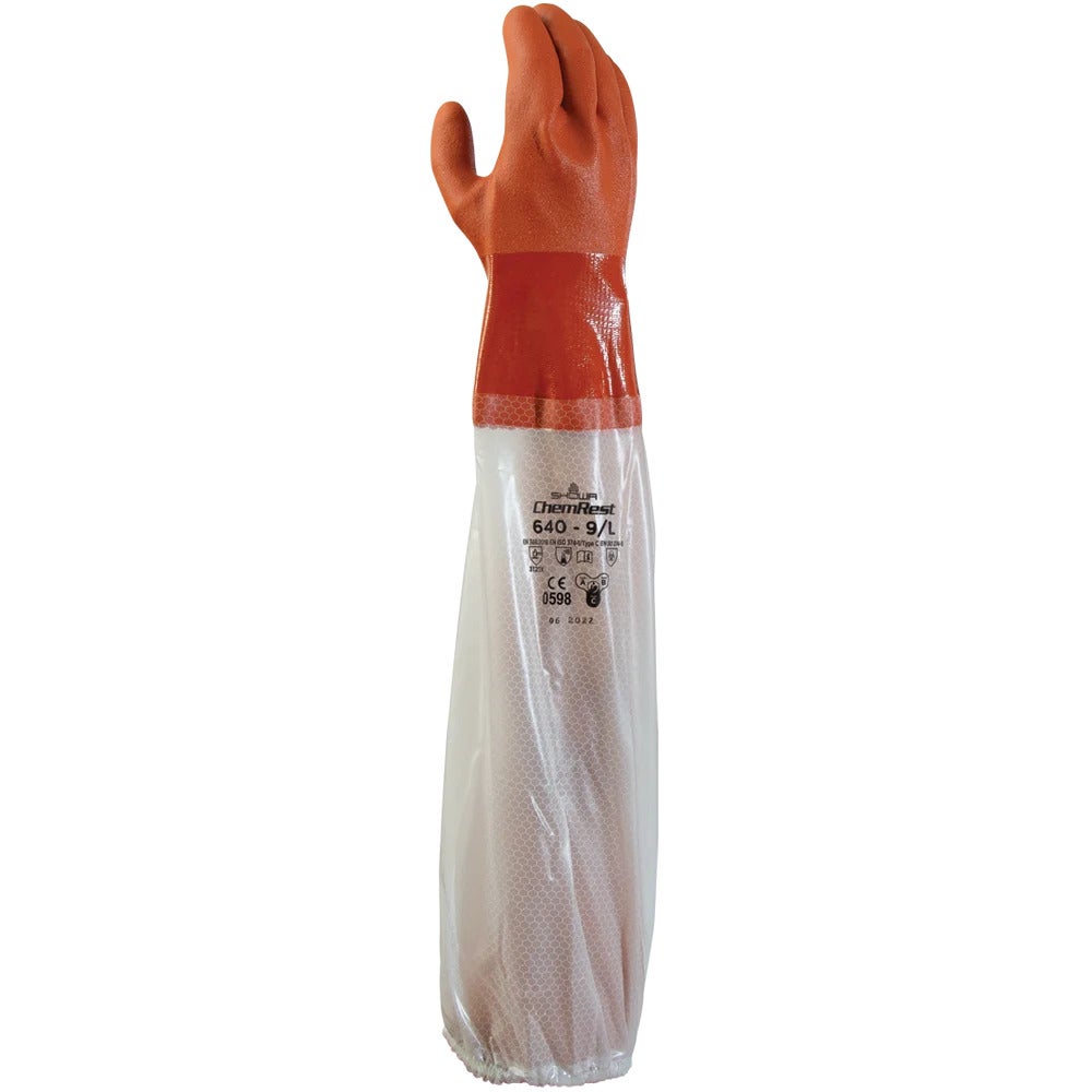 Showa 640 Kemskyddshandske PVC