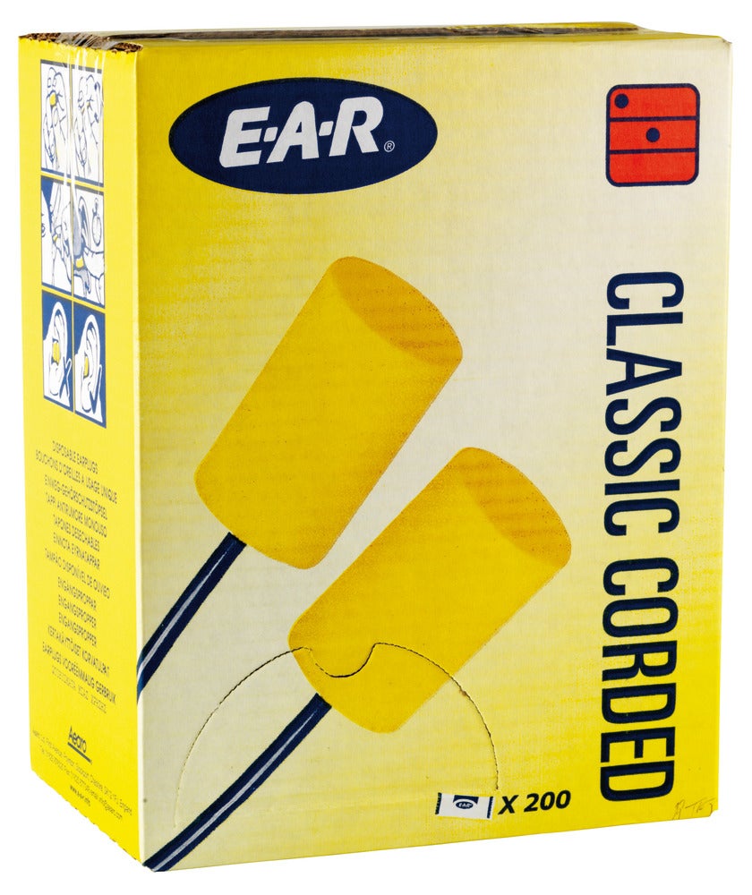 3M EAR Classic Hörselpropp med snöre
