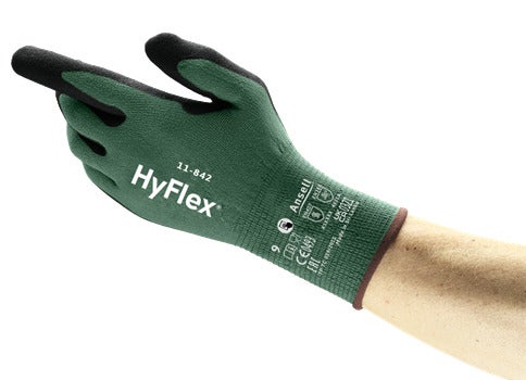 HyFlex 11-842 Skyddshandske Premium Nitrilskum