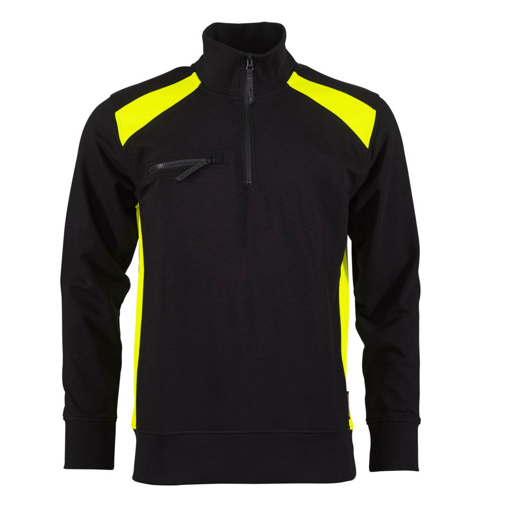 Worksafe 5711021 Visibility Sweatshirt Halfzip