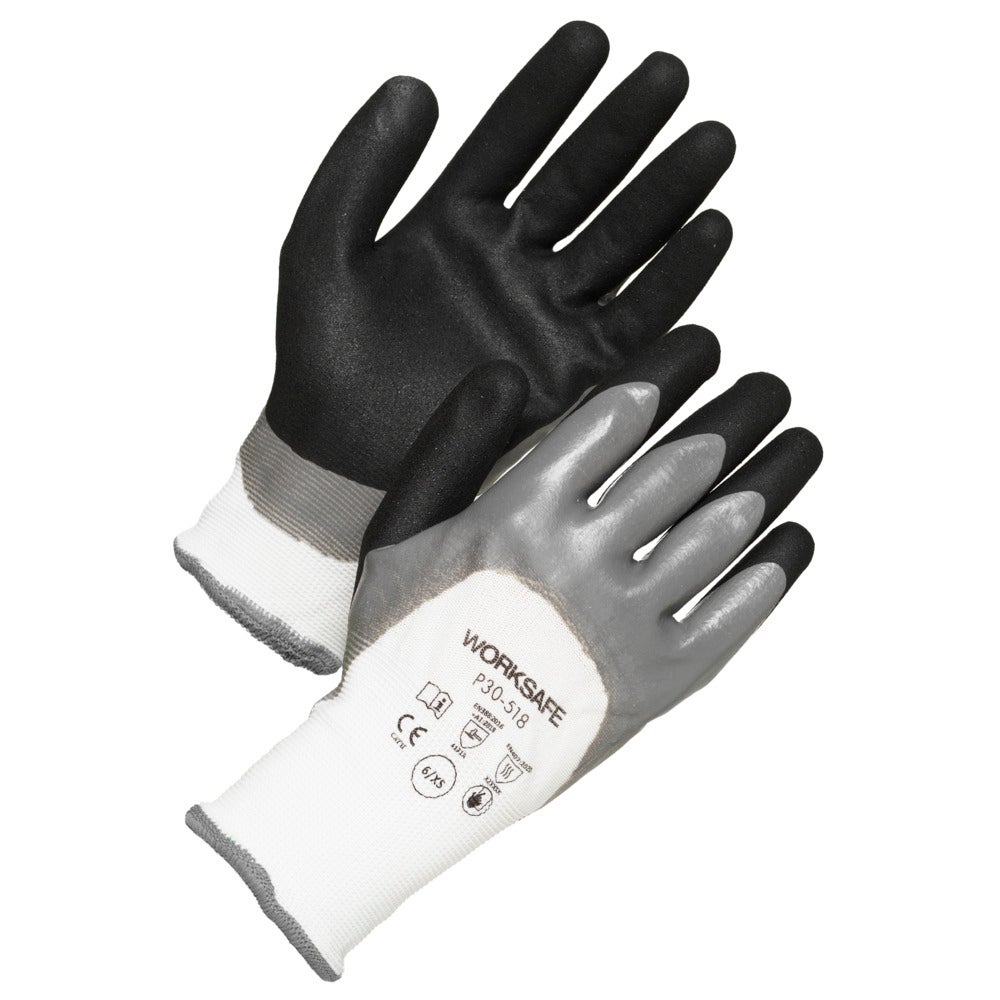 Worksafe P30-518 Nitrilbelagd handske PU-belagd