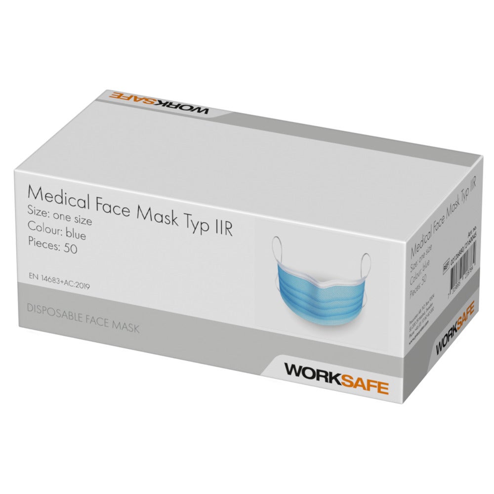 Worksafe Munskydd Type IIR MED