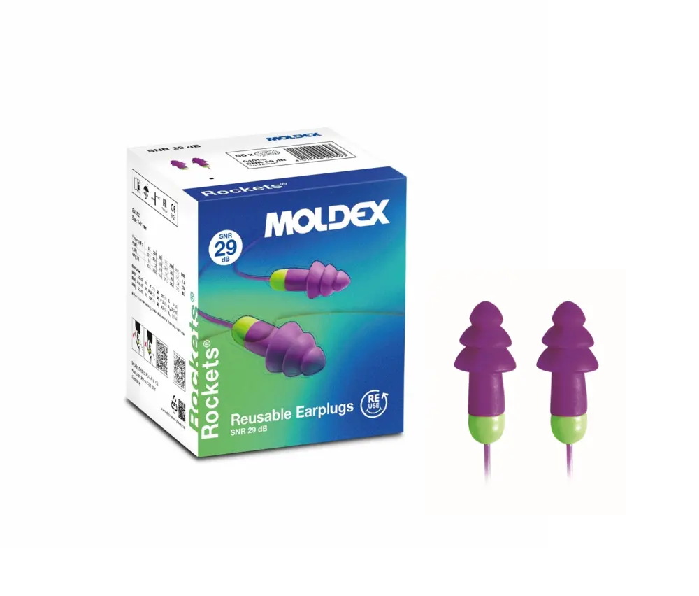 Moldex Rockets Hörselpropp med snöre