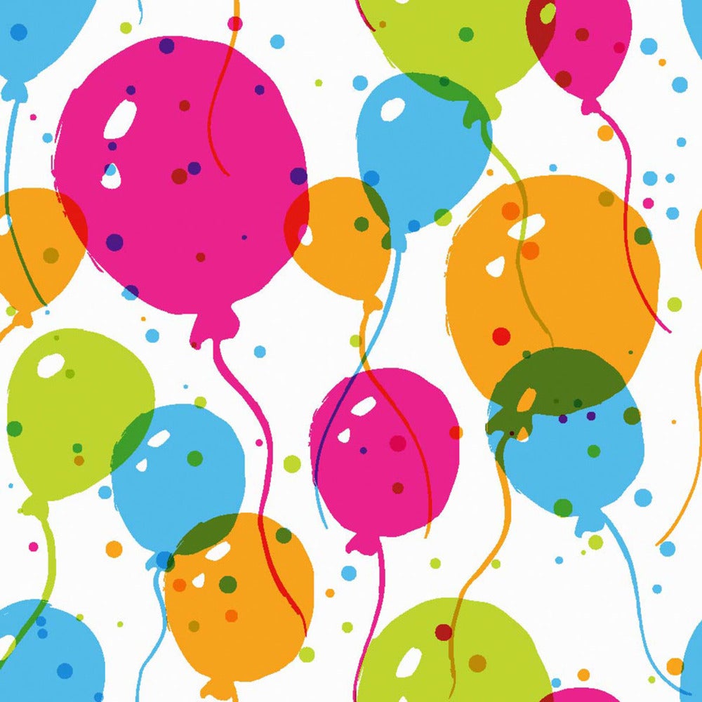 Duni Splash Balloons Tissueservett 3-lag