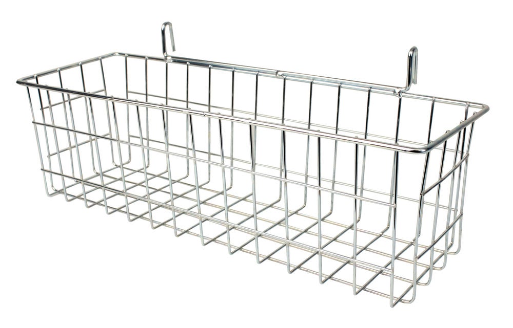 Wire Basket f Clean. Trolley 49x17x19cm
