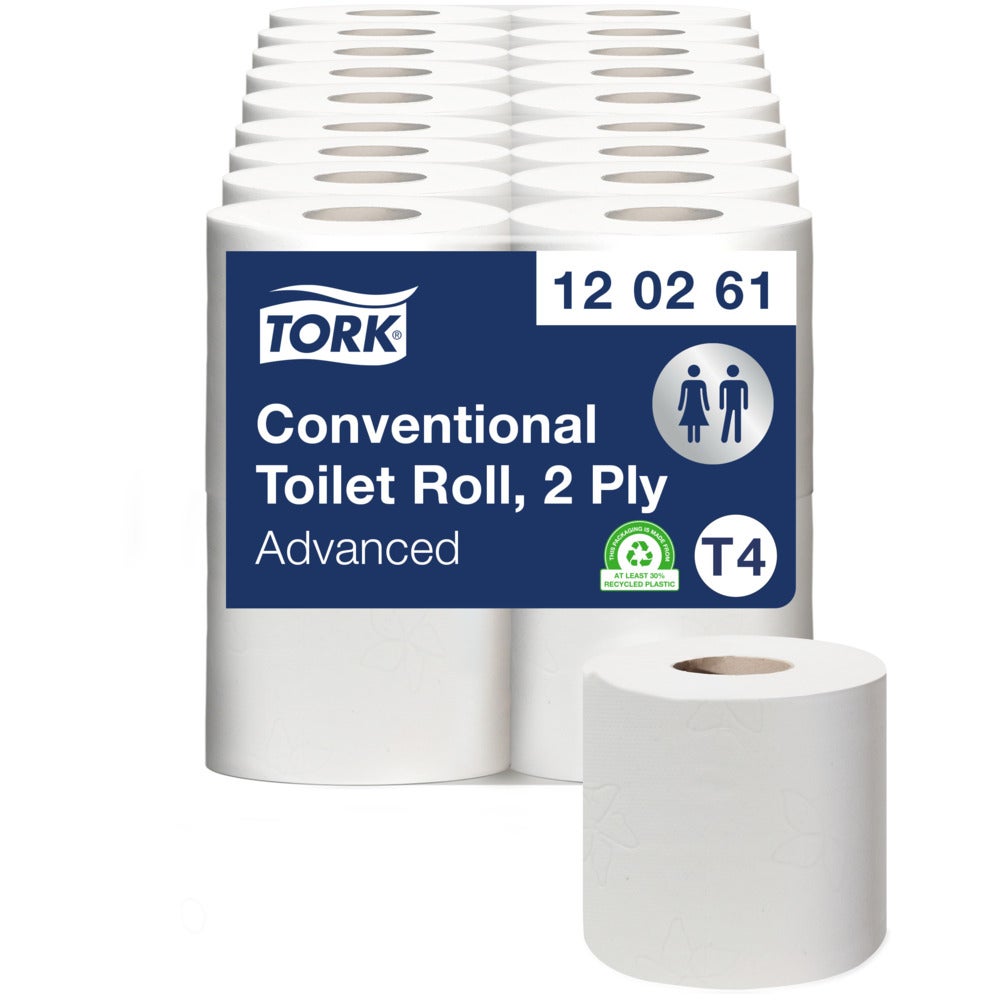 Tork T4 Advanced extra lång 2 lager Toalettpapper