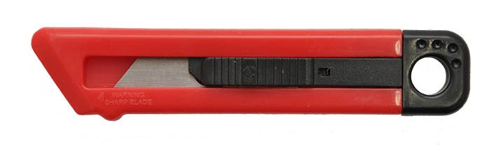 Säkerhetskniv i plast & metall