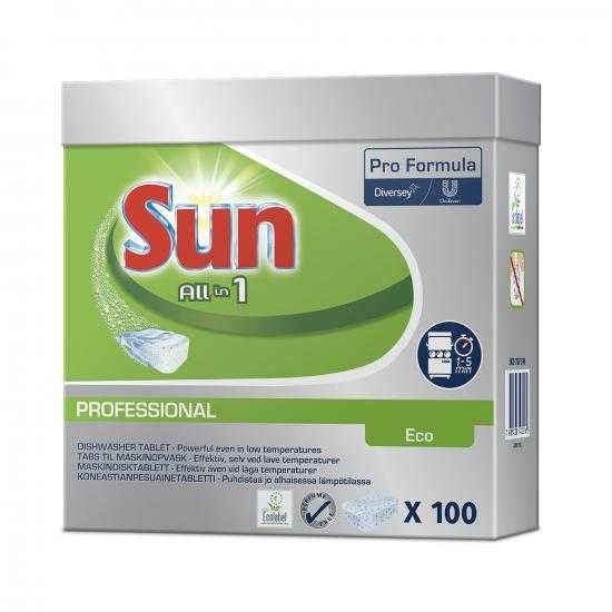 Sun Professional All in 1 Eco Eu Maskindiskmedel