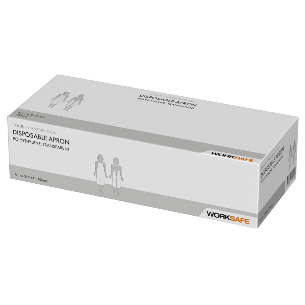 Worksafe Förkläde PE Vikt 100-p