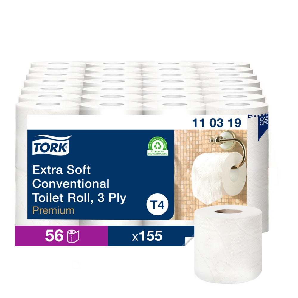 Tork T4 Premium 3 lager Extra mjukt Toalettpapper
