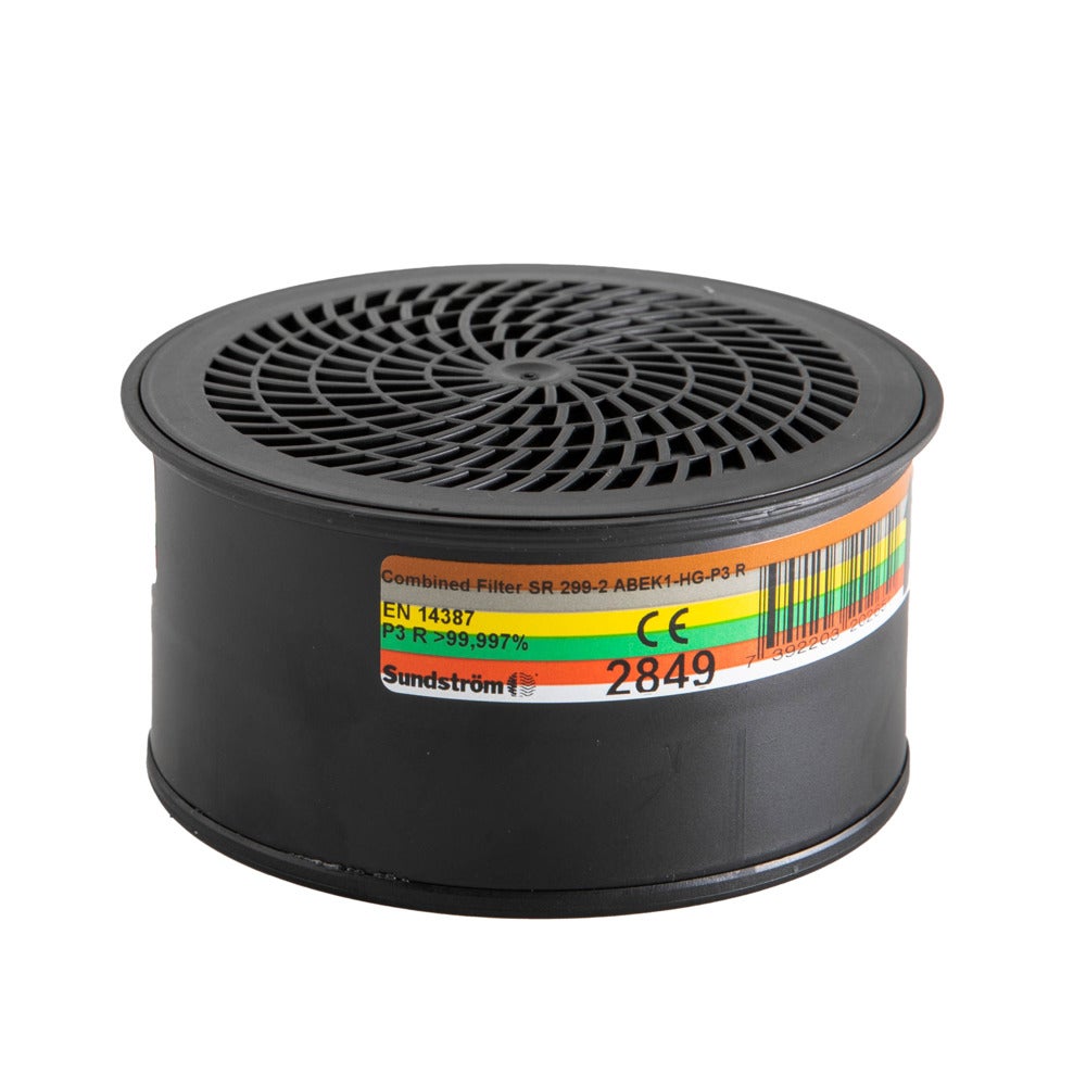Sundström SR 299-2 ABEK1-Hg-P3 R Kombinationsfilter