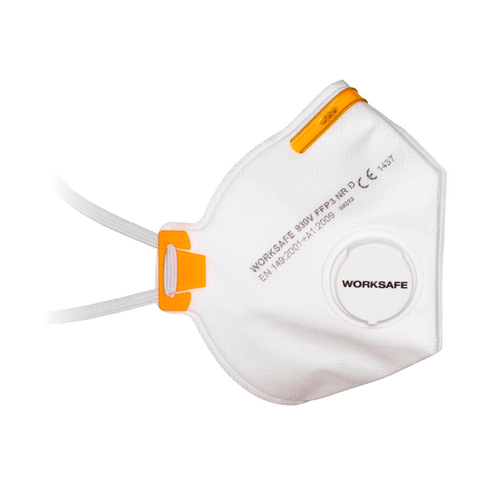 Worksafe 930V FFP3 NR D V Filtrerande halvmask med ventil