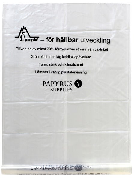 2034332-SE.jpg PE Säck Biobaserad 125L
380/370x1150mm 30my, transparent