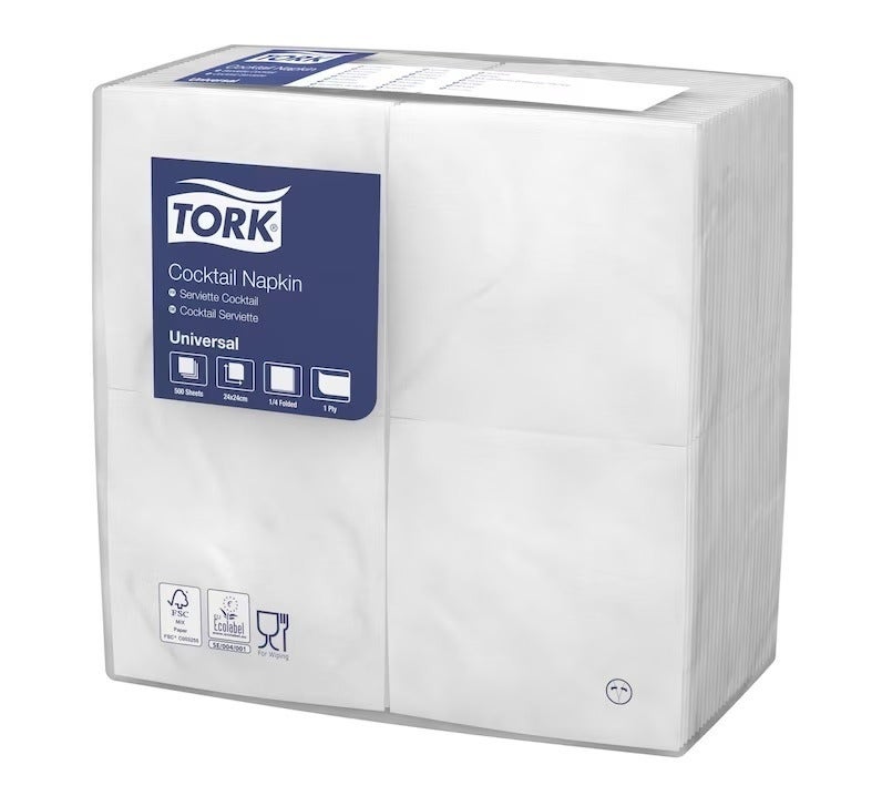Tork Cocktailservett 1-lag