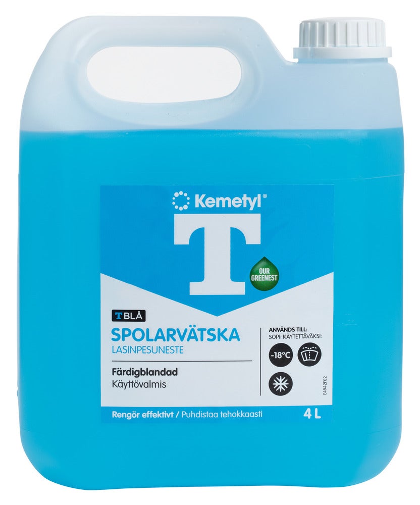 Kemetyl T-Blå Spolarvätska