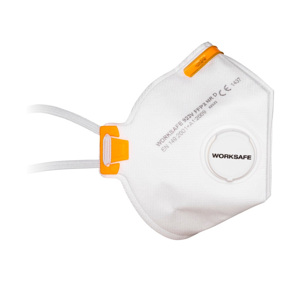 Worksafe 923V FFP2 NR D V Filtrerande halvmask med ventil