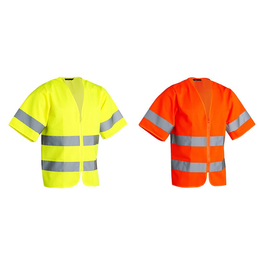 Worksafe 5710170 Varselväst Dragkedja Varsel Klass 3