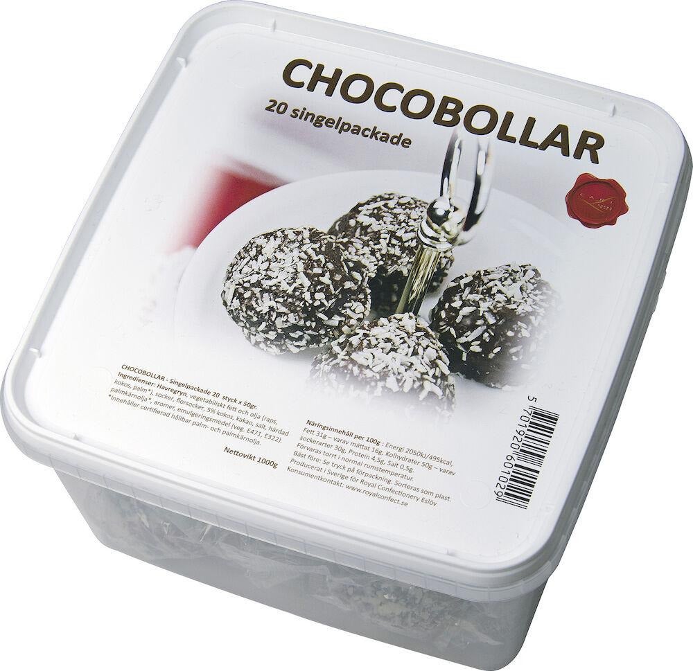 Chocobollar i Låda