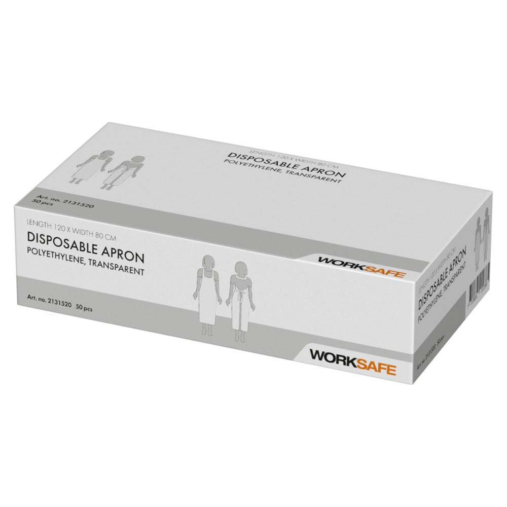 Worksafe Förkläde PE Vikt 50-p