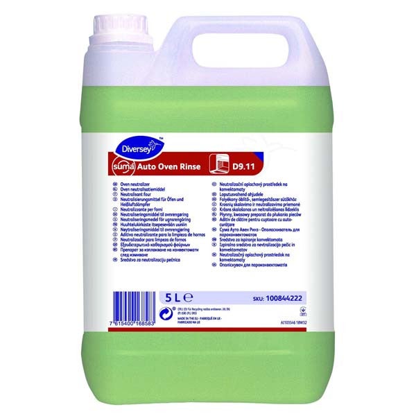 Suma Auto Oven Rinse D9.11 Ugnsrengörningsmedel