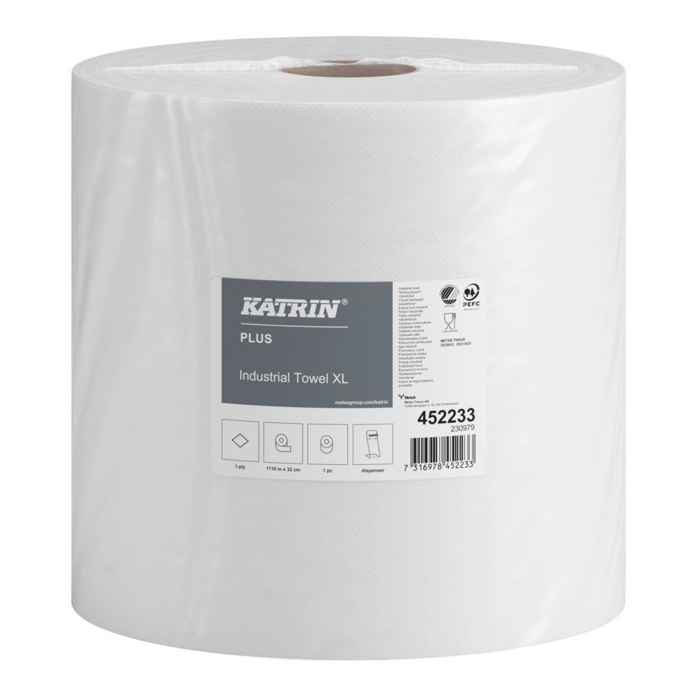 Katrin Plus XL 1200 1-lag Industritorkpapper