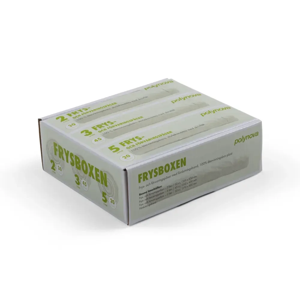 Fryspåse HD med skrivfält 3-pack