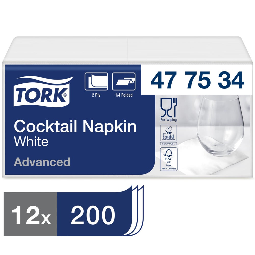 Tork Cocktailservett 2-lag