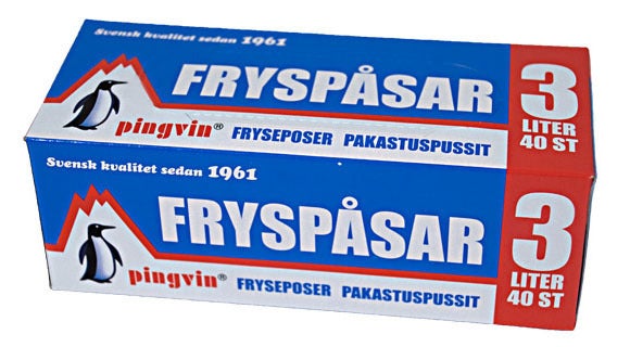 Fryspåse Pingvin 3L
240x400mm 22my 40st/rl