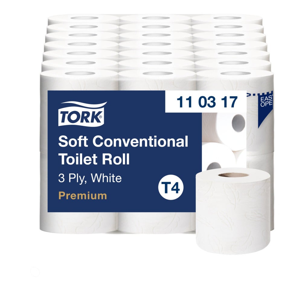 Tork T4 Premium 3-lag Mjukt Toalettpapper