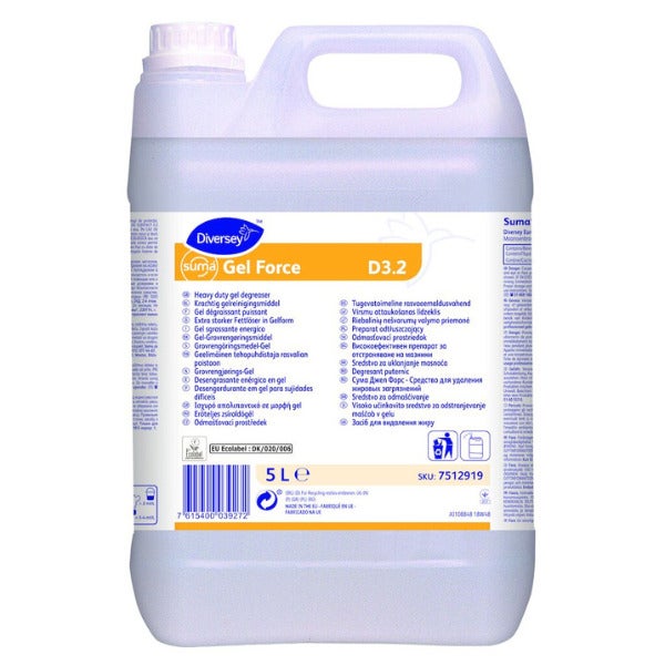 Suma Gel Force D3.2 Grovrengöringsmedel
