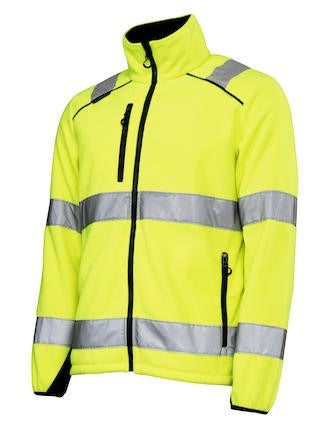 Worksafe 5710250 Fleecejacka Återvunnen Varsel Klass 3