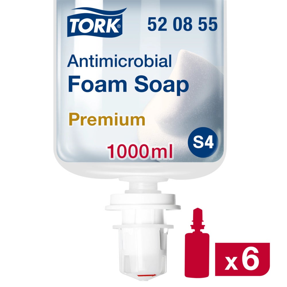 Tork S4 Antimicrobiell Skumtvål