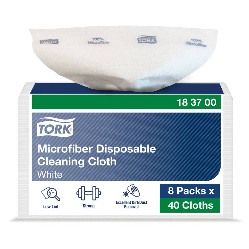 Tork Mikrofiber engångs Rengöringsduk