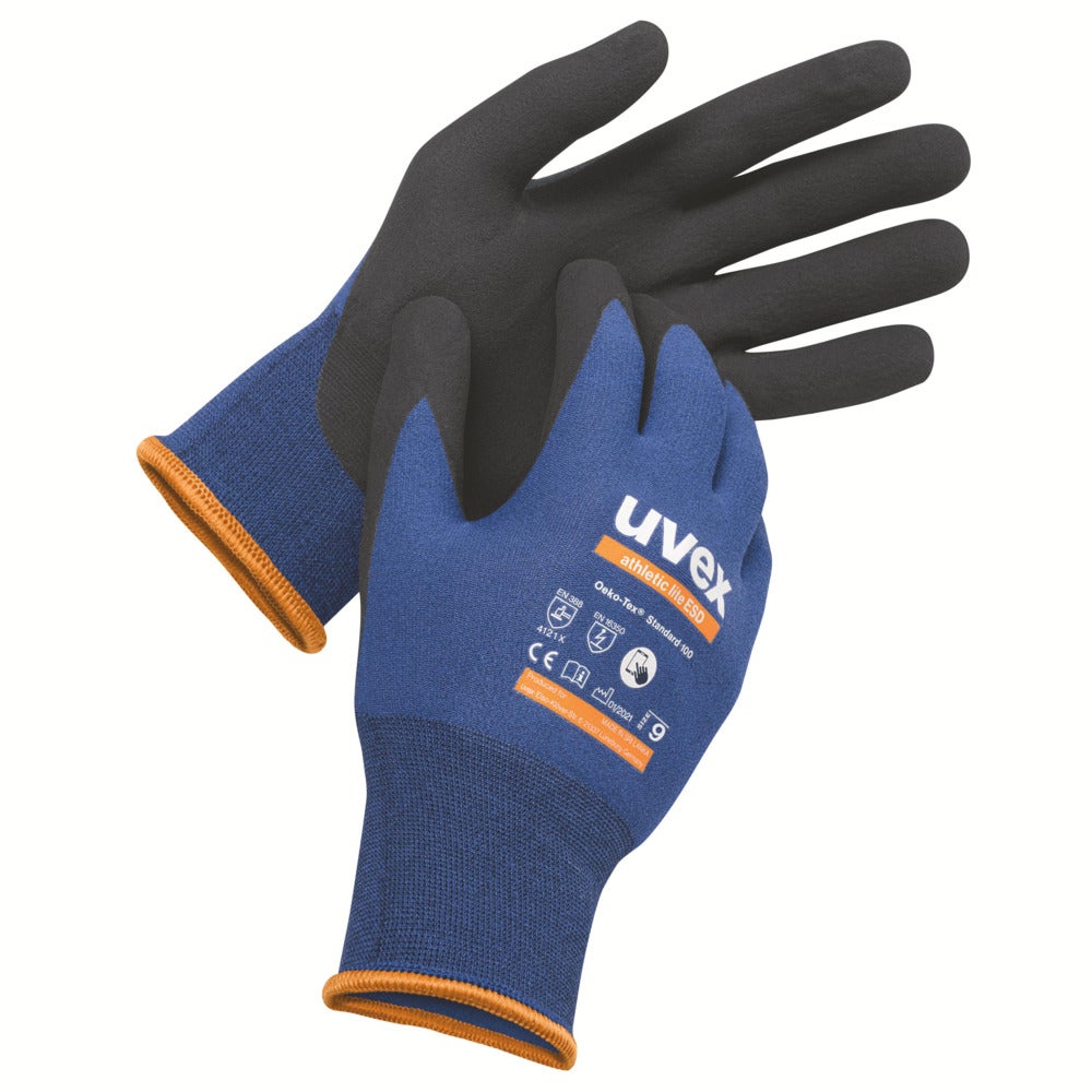 uvex athletic lite Nitrilhandske ESD