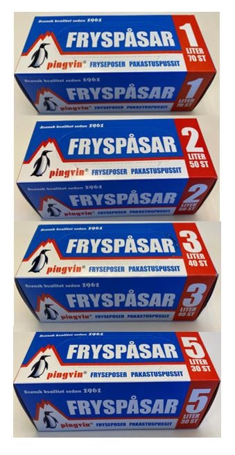 Pingvin Fryspåse i kapsel