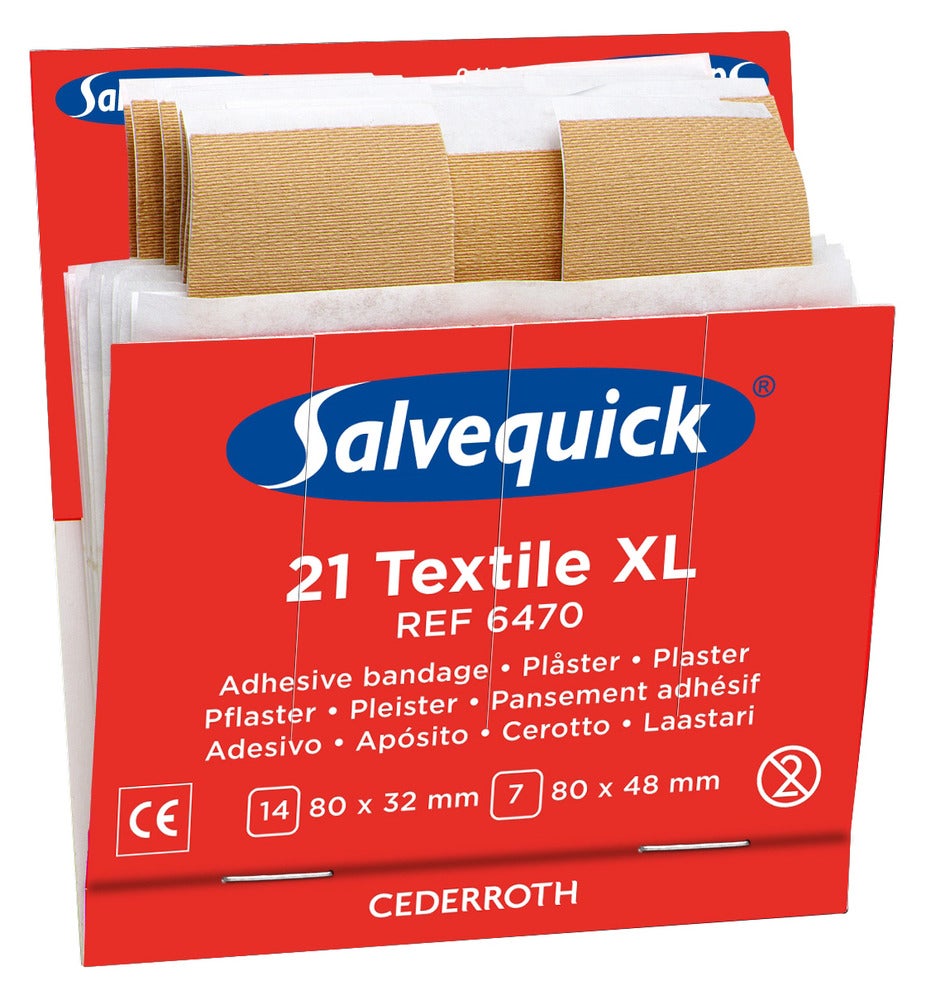 Salvequick Refill Textil XL plåster