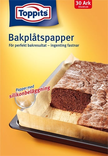 Toppits Bakplåtspapper 33x45cm