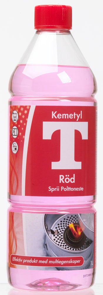 Kemetyl T-Röd Rödsprit
