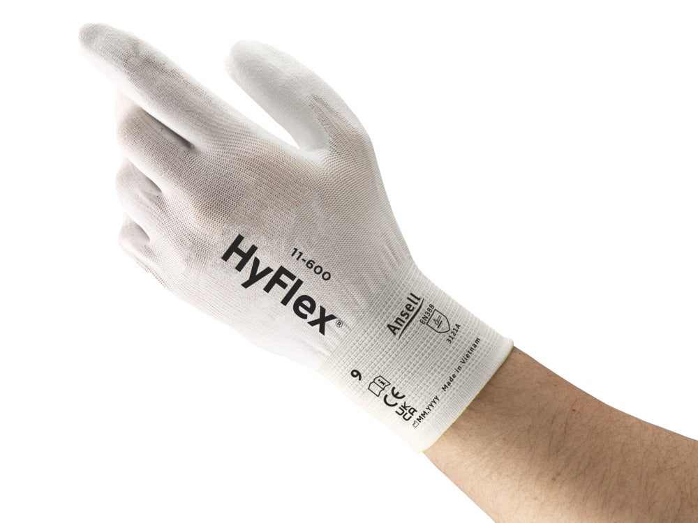 HyFlex 11-600 Skyddshandske PU-belagd