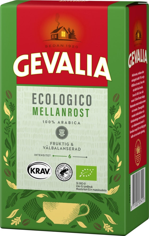 Gevalia Mellanrost Eko Kaffe