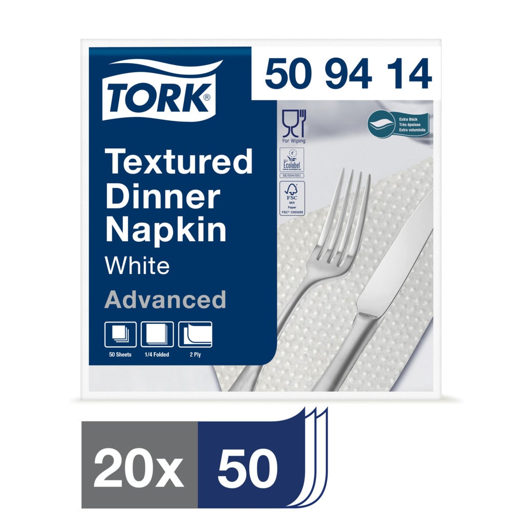 Tork Textured Middagsservett