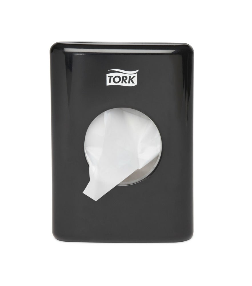 Dispenser för Tork Sanitetspåse B5
Svart