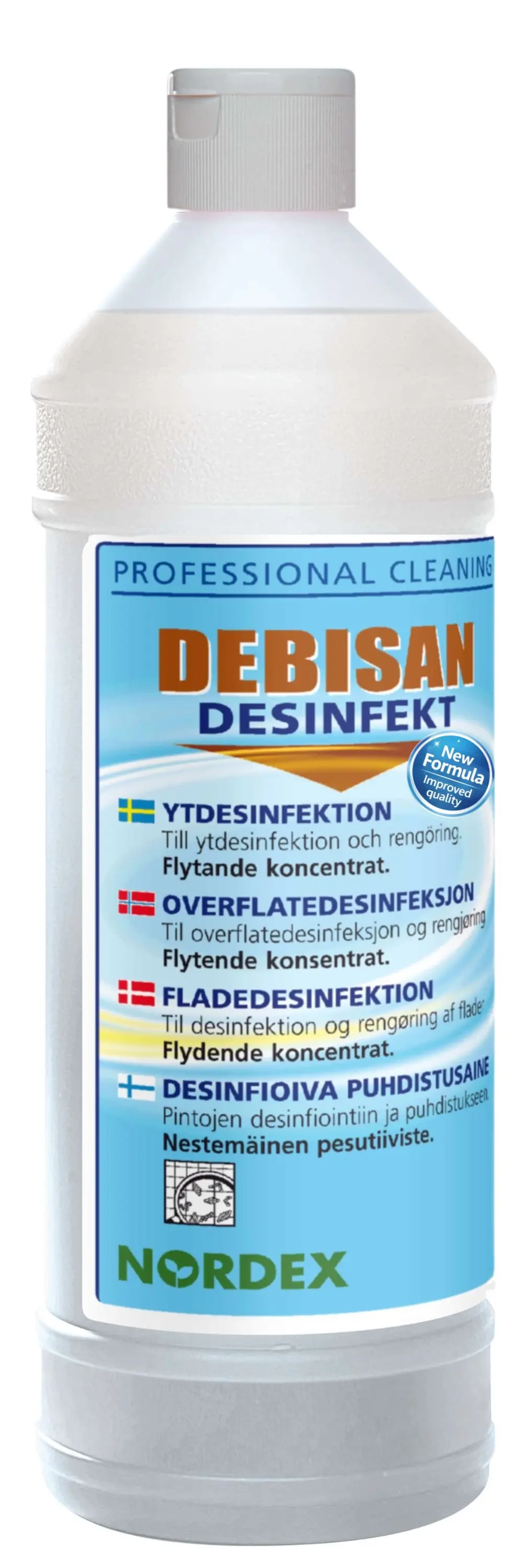 Nordex Debisan Desinfekt Ytdesinfektionsmedel
