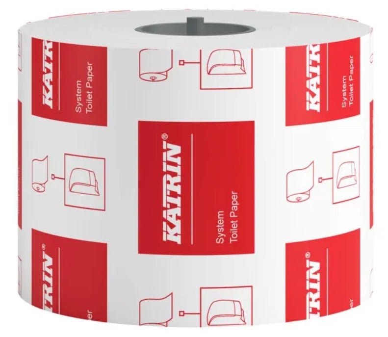 2050731.jpg Toalettpapper Katrin System 2-lag 800 ark 92m